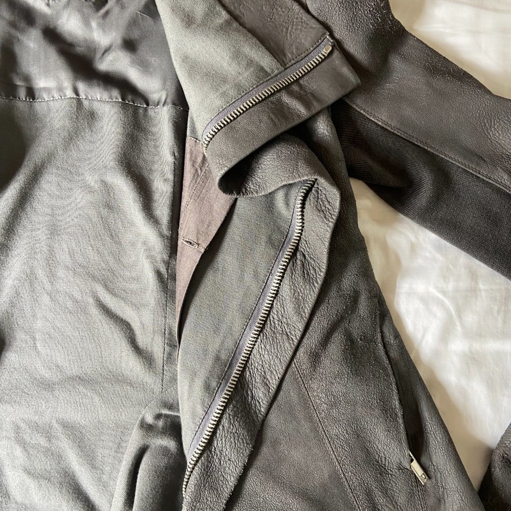 Rick Owens Leather Tailored Jacket - Picture 5 of 10